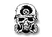 Mulisha Death Squad Skull 6.25