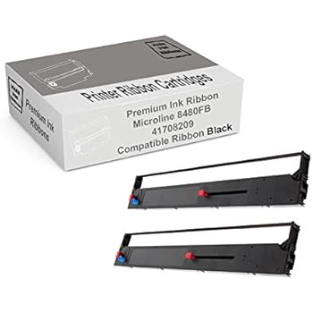 Amazon.com: MARS POS Ribbons Compatible with Okidata Microline 8480 Ribbon Oki 41708209 ML8480 
