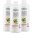 LR Lifetakt Aloe Vera Drinking Gel Peach Flavour Health Care Women Men Drink Every Day Natural Treatment Set of 3-1000 ml./33.3 fl.oz
