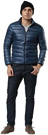 Hifeos Packable Down Jacket For Men Outwear Lightweight Men's Puffer Jacket