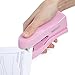 Rapesco 1378 Stand Up/Space-Saving Stapler, 20 Sheet Capacity, Candy Pink