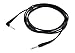 D'Addario Accessories Guitar Cable - Guitar Lead - 1/4 Inch Male to 1/4 Inch Male - Classic Series - 10 Feet/3.05 Meters - Straight End/Right Angle - 1 Pack