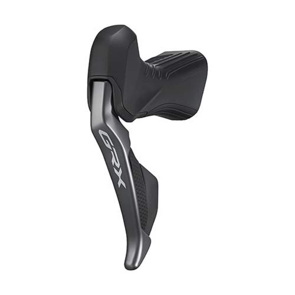 Shimano GRX ST-RX815, GRX Di2 Shift Hydraulic STI Lever, 2-Speed, Left Hand, Black, Double