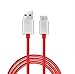 OnePlus 6 Dash Type C Cable For 5/5T/3/3T, Dash Charge USB C Cable Dash Cable (5V/4A) Red