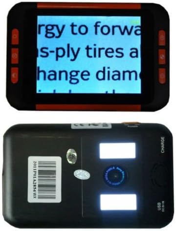 Video Reading Magnifier,Yuanj Pocket Video Magnifier 3.5 Inch LCD electronic video magnifier handheld digital reading aid-Ideal Aid for reading,writing,books and bills by Yuanj