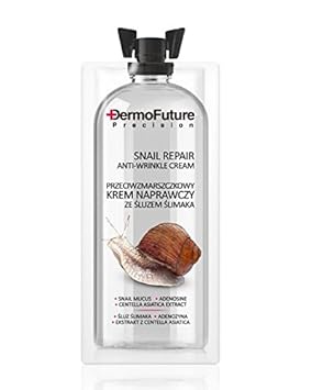 DERMOFUTURE Antifalten Schnecken Creme mit Schneckenschleim 12ml