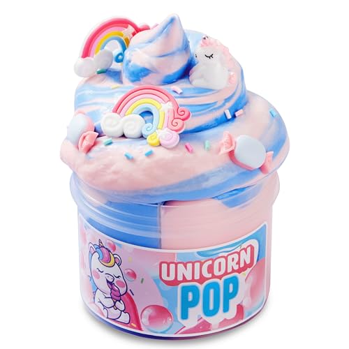 JOYIN Butter Slime Party Favors, Unicorn Slime Soft, Non-Sticky, Mess-Free, Stress Relief, Birthday Toys Gifts for Holiday Party Supplies Kids Classroom Prizes Reward