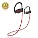 Bluetooth Headphones,Miltuu Wireless Sports Earphones in-Ear Earbuds IPX7 Waterproof with Mic Sweatproof Bass HD Stereo for Gym Running Workout 8 Hour working time Noise Cancelling Headsets V4.1