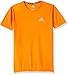 adidas Big Boys' Climalite Short Sleeve Tee, Unity Orange, X-Large/18