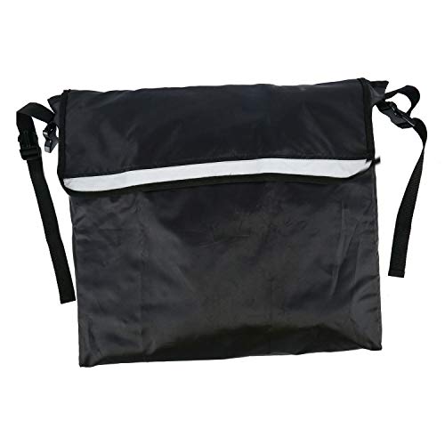 Yaesport Wheelchair Backpack Bag - Black - Great Accessory Pack for Your Mobility Devices. Fits Most Scooters, Walkers, Rollators - Manual, Powered or Electric Wheelchairs