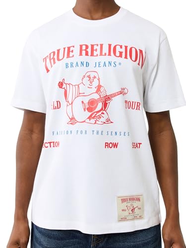 True Religion Men’s Casual, Optic White