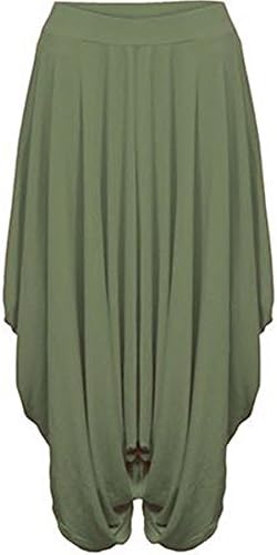 Aramoniat Womens Legenlook Ali Baba Plus Size Harem Trousers Pants Leggings Baggy Ladies Boho Hippy Trosers