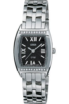 Cover Impressions Analogue Black Dial Womens Watch - CO82.ST1M/SW