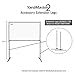 Elite Screens Yard Master 2 Series, 51.4-inch Extension Legs for 135-inch Yard Master 2 Projection Screens ONLY (ZOMS2-L135)