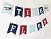 Qian's Party Time Flies First Birthday/Time Fies First Banner/Boys 1st Birthday Airplane Party Decorations Time Flies Airplane Baby Shower Decor
