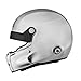 Stilo ST5 GT Wide Composite SA2015 Helmet with Noise Attenuating Ear Muffs - Silver - Size 60 (Large)