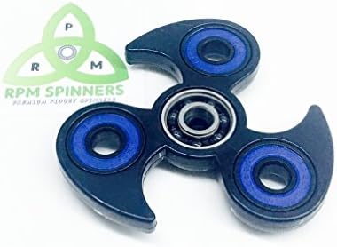 RPM Spinners Original Hybrid Ceramic Quad Bearing Spinner (Black Twist)