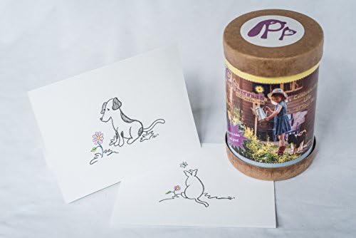 Pet Perennials Dog Memorial Wildflower Garden DIY Kit Creates Seed Wafers Dog Sympathy Card Included