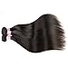 Beautier 6a Straight Hair 4 Bundles Virgin Unprocessed Human Hair Extensions Deal With Mixed Lengths(18 20 22 24)