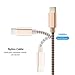 USB Type C Cable,SHNVIR USB C to USB 3.0 Nylon Braided Cable Fast Charger for Samsung Galaxy S8 Plus,LG G6 V20 G5,Nintendo Switch,New Macbook More (Earthly Gold)