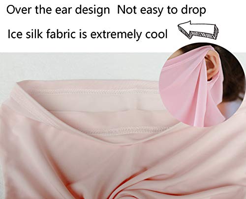 image for MOCHOEL Summer Neck Gaiter,Face Shields Scarf Sun Dust Protection Face