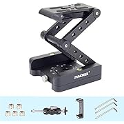 Z-Flex Tilt Head Tripod Upscale Z Type Tripod Head The 3th Generation Z Tilt Camera Mount (360° Vertical &amp; Horizontal Rotation) for DSRL Camcorder Slider Rail