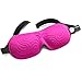 Drift to Sleep Luxury Embossed Sleep mask US Patented Eye Mask Pink or Red