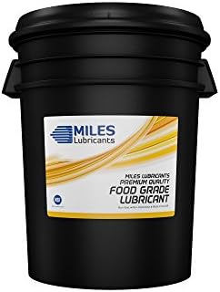 Miles Advanced Fg Comp Oil ISO 46 Food Grade Synthetic Rotary Compressor Nsf H1 Regirstered Fluid 5 Gallon Pail
