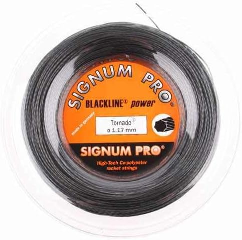 Signum Pro Blackline Power Tornado Tennis String - 200m reel - 1.17mm