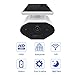 2019 New Outdoor Solar Powered Security Camera,CTVISON 2.4GHz WiFi Wireless Home Security Camera, Night Vision,Motion Detection,Rechargeable Battery, Two-Way Audio, IP66 Waterproof,Works with Alexa