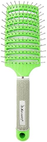 Charmvit Professional Detangling &amp; Styling Paddle Hair Brush - Green (1 pc)