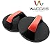 Wacces Push-up Push up Stand Bar for Workout Exercise (Black - (Rotating))