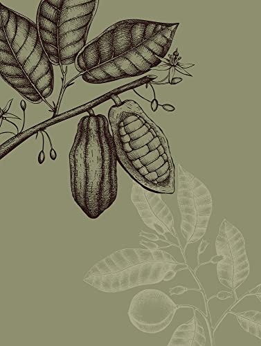 Komar Quadro da parete Wild Cocoa, dimensioni: 30 x 40 cm, stampa artistica decorativa, soggiorno, camera da letto