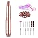 Portable Electric Nail Drill Machine Professional 20000 RPM Manicure Pedicure Nail File Drill Kit Set with Sanding Bands and Brushes for Acrylic Gel Nails(Gold)