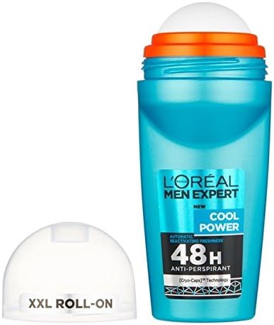 L'Oreal Men Expert Deodorant Cool Power Roll On 50ml (PACK OF 2)