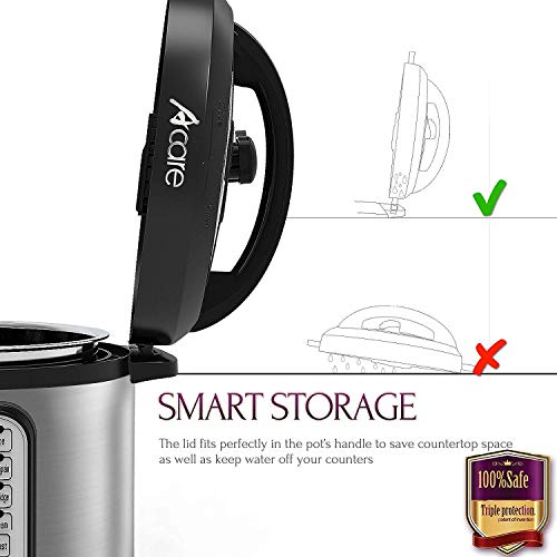 2 Acare+Programmable+Pressure+Stainless+Multi+Use