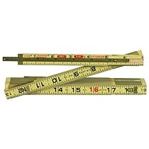 Apex Tool Group X46 Red End Folding Wood Rule, 6-Inch
