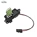 Manual Blower Motor Resistor with Harness for 2003-2006 Chevrolet Avalanche,Silverado,Suburban,Tahoe,GMC Sierra Yukon Cadillac Escalade Replace# 89019088 973-405 15-81086 22807123