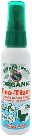 Greenerways Organic Eco Tizer Counter Display - 2 oz - Case of 12