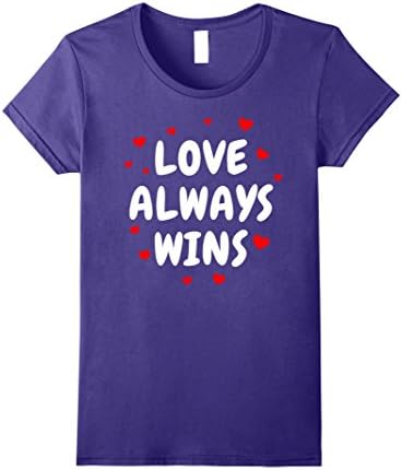 Womens Love Always Wins Medium Purple