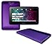 Visual Land Prestige 7L - 7-Inch Tablet with 8GB Memory and Bonus Case (Purple)