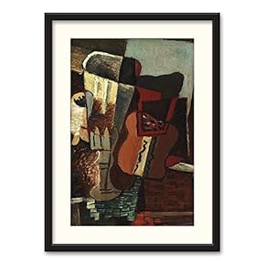 SIGNFORD Black Framed Canvas Wall Art Famous Painting...