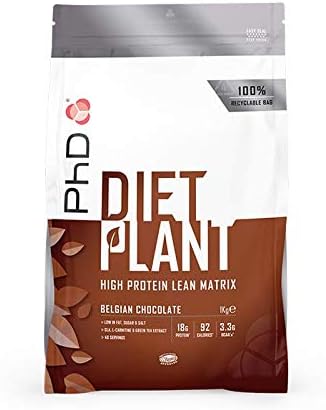 PhD Nutrition Diet Plant, High Protein Lean Matrix, Vegan Diet Protein Powder, Belgian Chocolate, 19g of Plant Protein - Image 3
