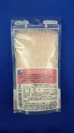 ローズソルト あら塩２００ｇ ローズソルト 塩 通販 Amazon
