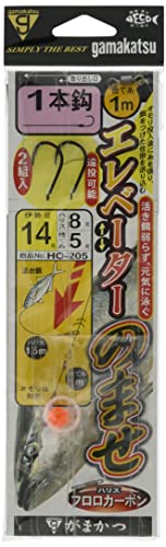 がまかつ(Gamakatsu) エレベーターのませ仕掛(1本鈎) HO-205 14-8
