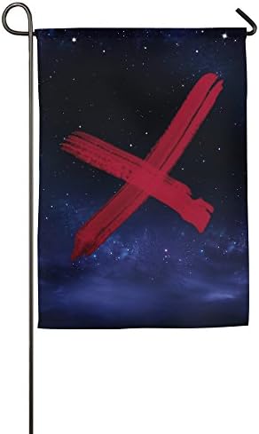 Personalized Decorative Flags Chris Brown X Logo Garden Flag