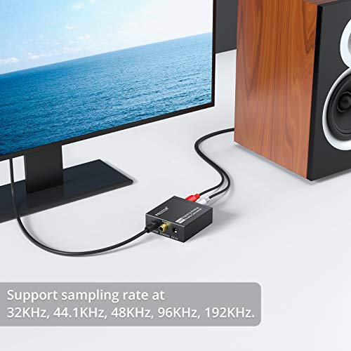 PROZOR-192KHz-Digital-to-Analog-Audio-Converter-DAC-Digital-SPDIF-Optical-to-Analog-LR-RCA-Converter-Toslink-Optical-to-35mm-Jack-Adapter-for-PS3-HD-DVD-PS4-Amp-Apple-TV-Home-Cinema