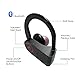 BLAGIS Bluetooth Wireless Running Headphones, Noise Cancelling Over Ear Headphones for Running, Work Out, Gym and Jogging, Waterproof IPX7 Bluetooth Headphones with Microphone and Neck Band