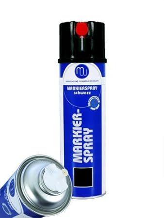 MW Markierspray Schwarz 500ml