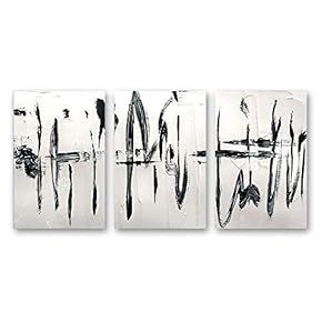 3 Panel Canvas Wall Art Abstract Pictures Home Wall Decorations for Bedroom Living Room Paintings Canvas Prints Framed - 16"x24" x 3 Panels